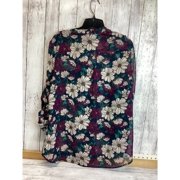 Acubi mermaidcore fairycore KUT From The Kloth Women Floral Shirt Large - Picture 2 of 5